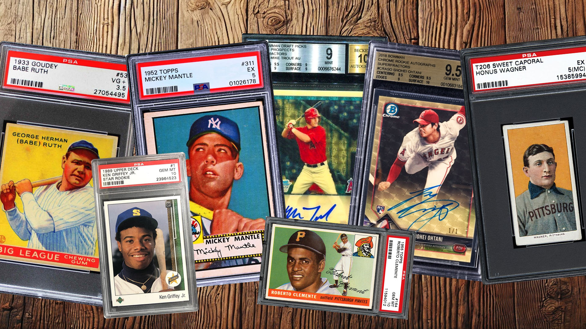 Rare and valuable trading cards